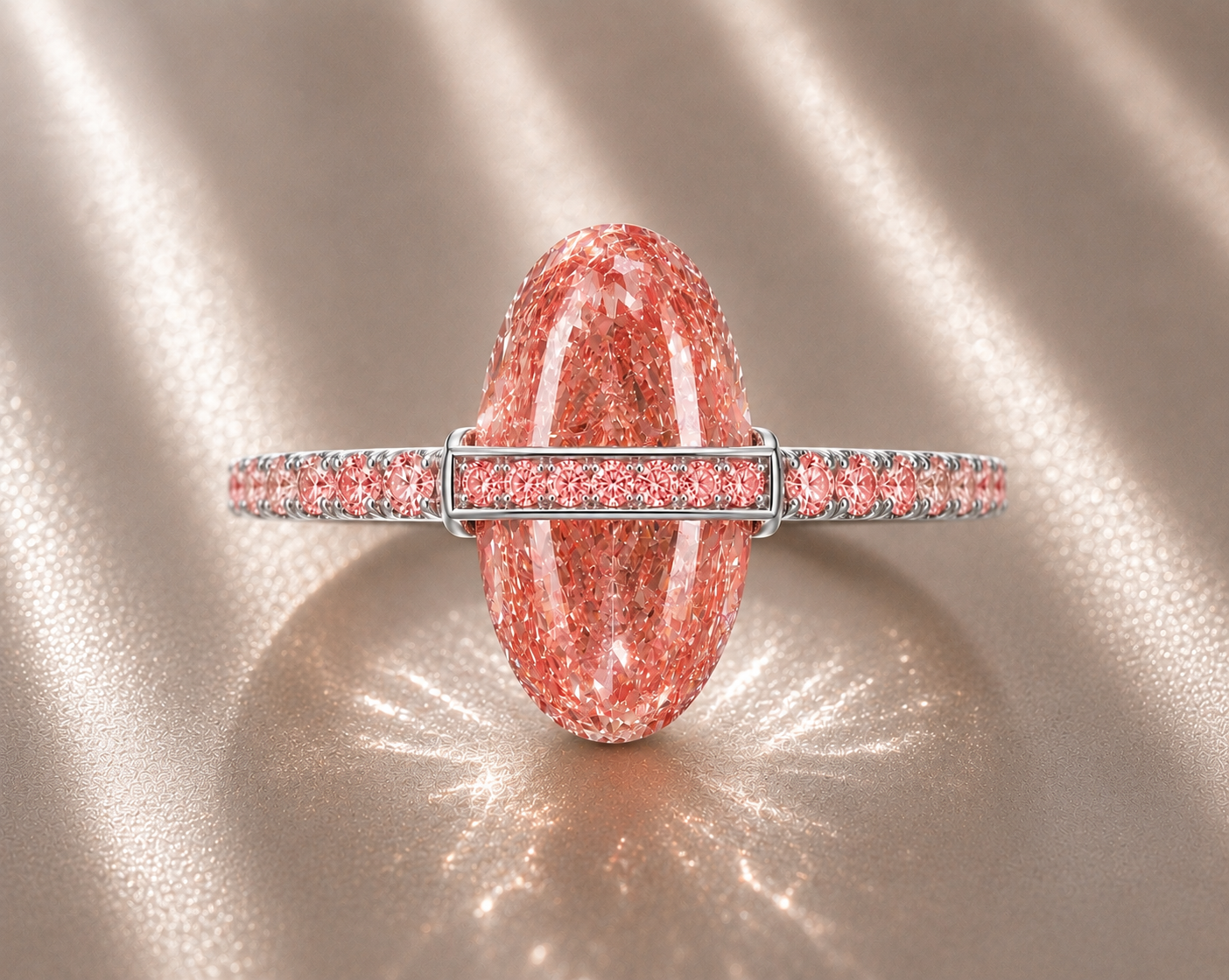 Moval Cut Diamond Ring - Éclipse Moval Ring